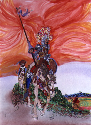 Narrative figure painting from the Saint John archive