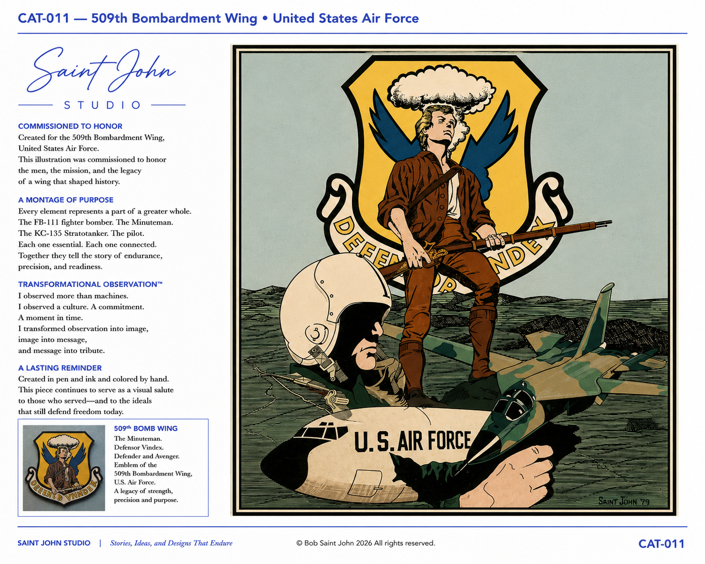 509th Bomb Wing Collage — Saint John Studio
