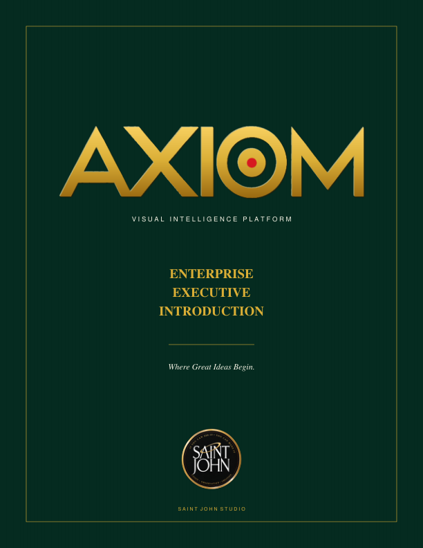 AXIOM Enterprise Executive Introduction booklet cover