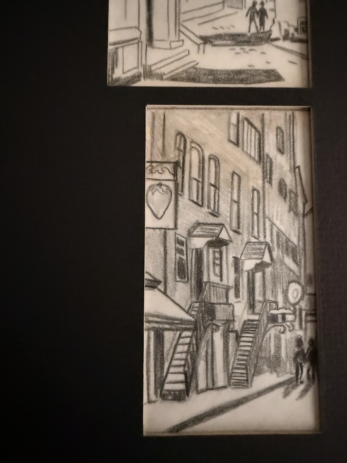 Second pencil street study from Portsmouth
