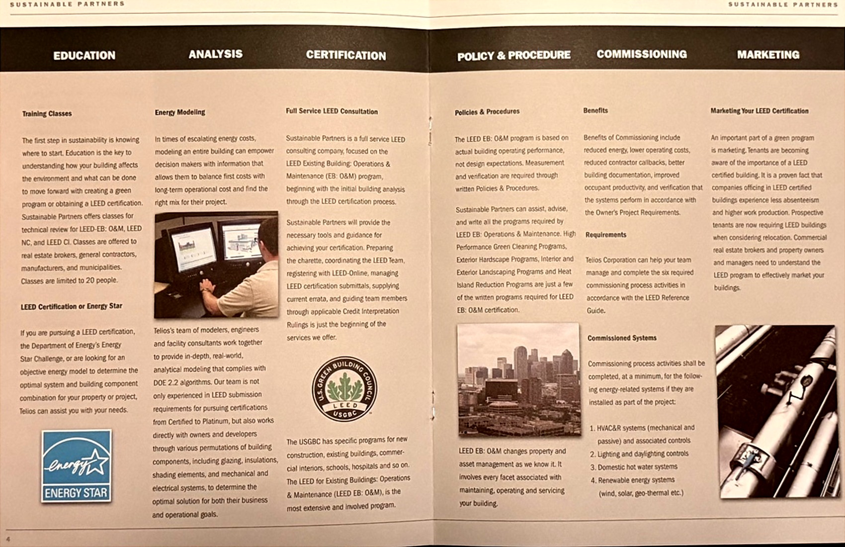 Sustainable Partners process spread
