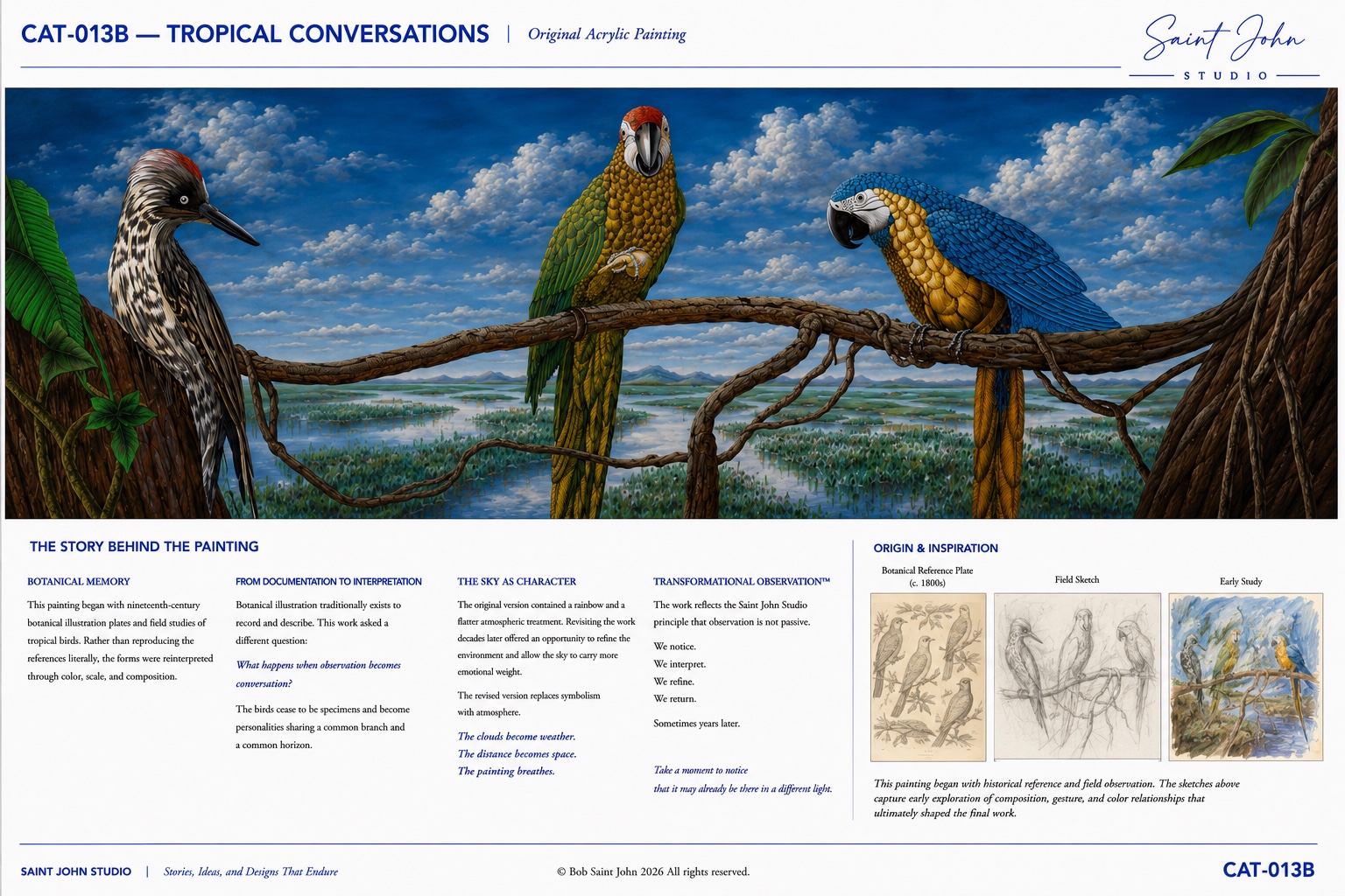 CAT-013B Tropical Conversations