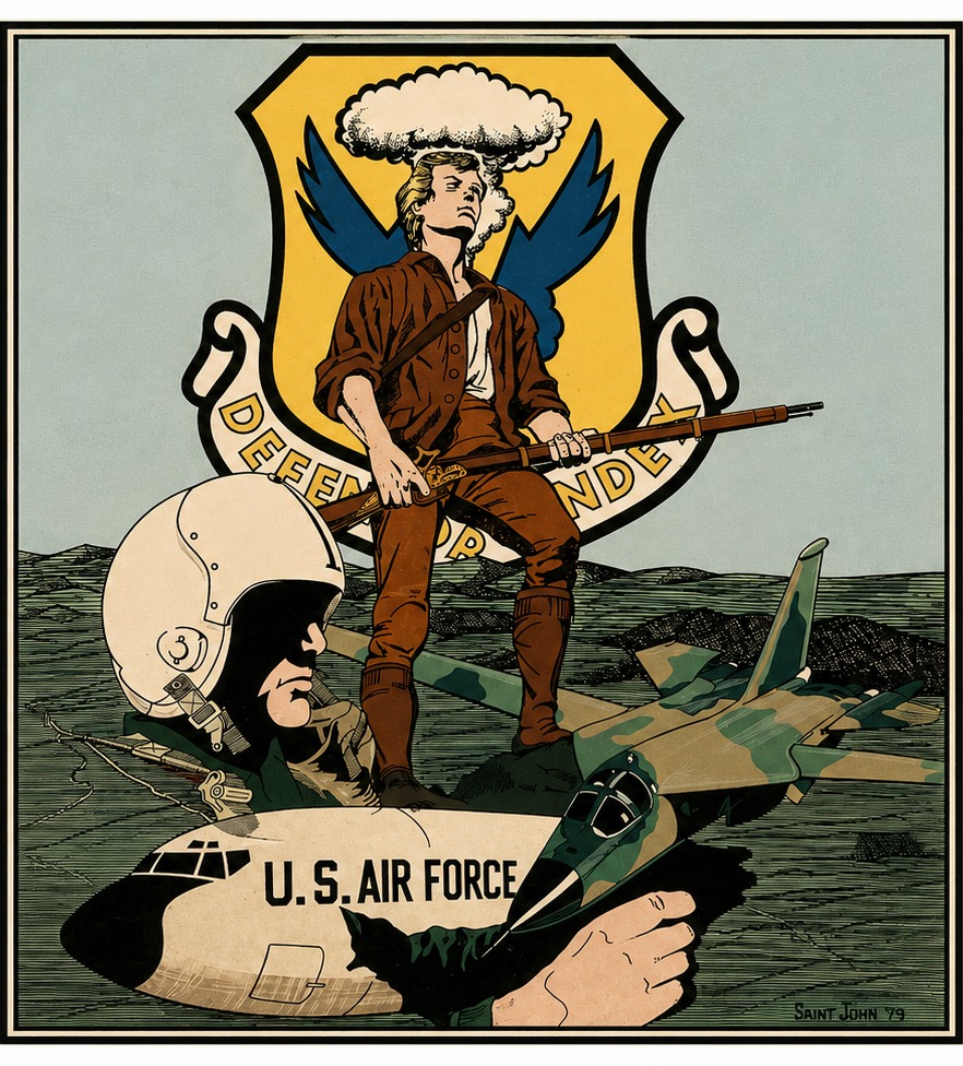 509th Bombardment Wing commemorative illustration
