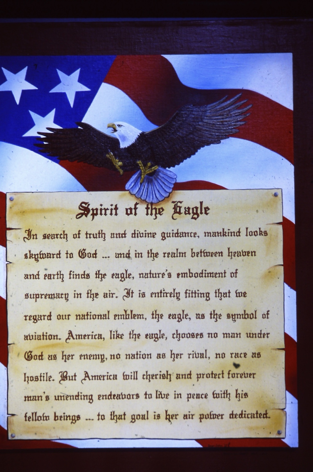 Spirit of the Eagle — original acrylic painting